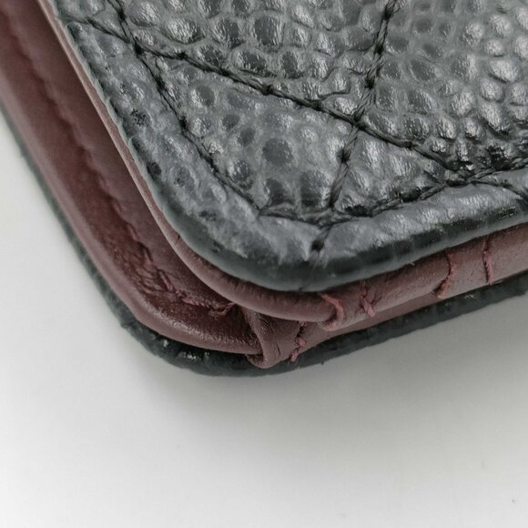 CHANEL CHANEL Matelasse Caviar Leather Long Wallet, 25th Series - COA included - Picture 12 of 17
